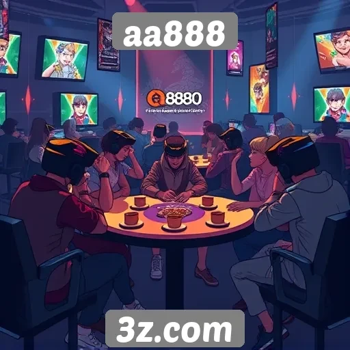 comunidade de jogadores em aa888 cresce constantemente