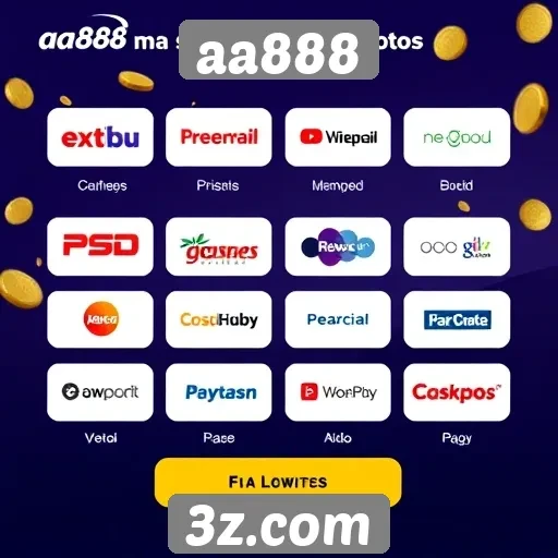 Opções de pagamento em aa888 para jogadores