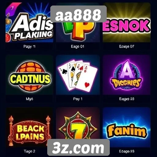 Comparativo de jogos populares no aa888