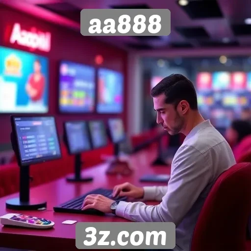 sistema de pagamento seguro do aa888 em foco